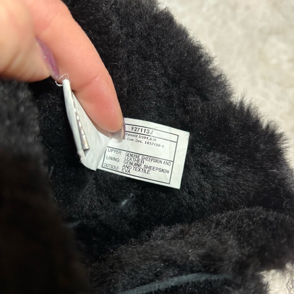 Women's Black Ugg Boots - Picture 3 of 6